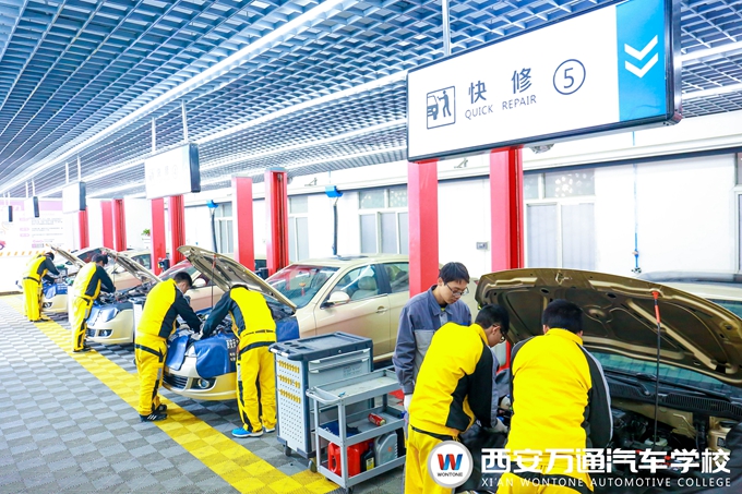 高中生学汽修技术就业前景好